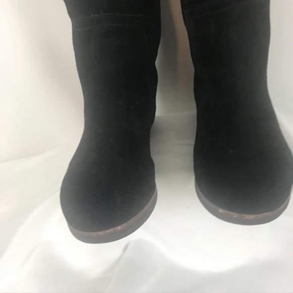 Sam Edelman Suede Over-Knee Faux-Fur-Lined Boots - Picture 7 of 15